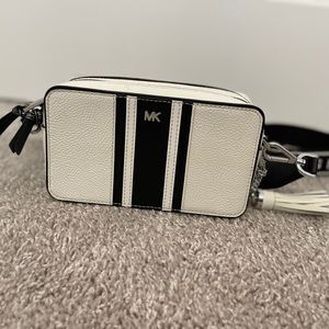 Michael Kors Small Logo Tape Camera Bag